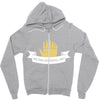 seven finger discount Zipper Hoodie