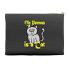 my patronus is a cat Accessory Pouches