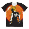 Goku Super Saiyan Dragon Ball 4 star All Over Women's T-shirt