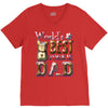 yorkie dad V-Neck Tee