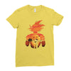 beautiful sunset Ladies Fitted T-Shirt