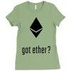 got ether ? Ladies Fitted T-Shirt