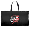 happy 4th of july Weekender Totes