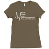 not that calm Ladies Fitted T-Shirt