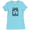 flux capacitor Ladies Fitted T-Shirt