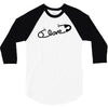 pin love 3/4 Sleeve Shirt