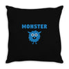 I've Created A Monster Infant Monster Throw Pillow