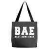 BAE Best Aunt Ever Tote Bags
