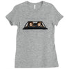 shotgun shuts his cakehole Ladies Fitted T-Shirt
