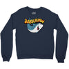 Jabberjaw - the lovable 70&rsquo;s animated shark Crewneck Sweatshirt