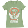 I Own It Forever The Title Groomer Ladies Fitted T-Shirt