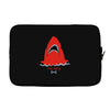 red blue shark Laptop sleeve