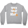 trick or treat or beer Crewneck Sweatshirt
