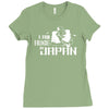 i'm huge Ladies Fitted T-Shirt