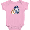 droid hug Baby Onesie