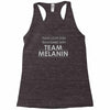 team melanin Racerback Tank