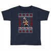 ugly sweater fight christmas t shirts Toddler T-shirt