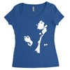 tom waits rock indie rock pop music Women's Triblend Scoop T-shirt