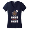 ohmu sweet ohmu Women's V-Neck T-Shirt