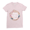 Happy Father's Day Ladies Fitted T-Shirt