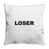loser Throw Pillow