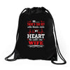 There's This Boy Who Stole My Heart He Calls Me Wife Drawstring Bags