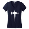 three star elite four uniform Women's V-Neck T-Shirt