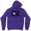 crazy lady shark Unisex Hoodie