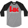 hk heckler and koch 3/4 Sleeve Shirt