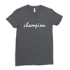 CHAMPION Logo Ladies Fitted T-Shirt