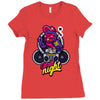 up all night Ladies Fitted T-Shirt