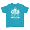 Queens Are Born In December Youth Tee
