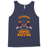 training to be the strongest super saiyan Tank Top
