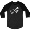 Jake Paul Christmas Hat Signature 3/4 Sleeve Shirt