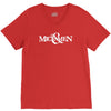 of mice and men logo V-Neck Tee