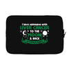 I Love Someone with Liver Cancer to The Moon and Back to Infinity Laptop sleeve