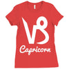 capricorn zodiac Ladies Fitted T-Shirt