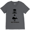 nuke the whales V-Neck Tee