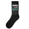 Born To Love Him (Born To Love Her &ndash; Born To Love Him Couples Design Socks