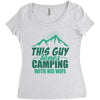 Camper Couple Man Women's Triblend Scoop T-shirt
