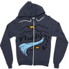 quiet place Zipper Hoodie