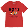 lost fish V-Neck Tee