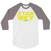 Star Wey Lightsaber 3/4 Sleeve Shirt