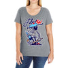 fithel six Ladies Curvy T-Shirt