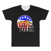 vote for pizza All Over Men's T-shirt