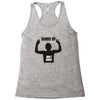hans up Racerback Tank