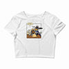 duck slap! Crop Top