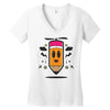 fly pencil vector Women's V-Neck T-Shirt