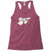 funny rude sperm bj ideal birthday gift or presen Racerback Tank