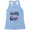 Daddy is my Hero Baby Girl Racerback Tank